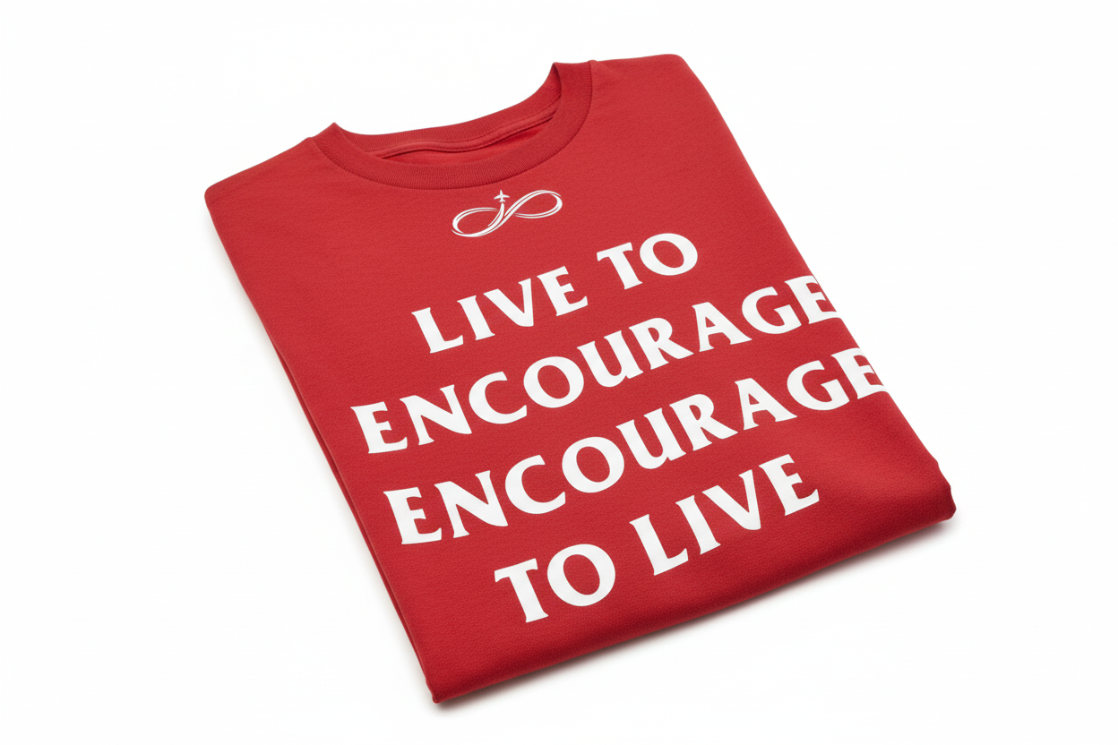 “Encourage to Live” Unisex T-shirt (Multiple Colors)