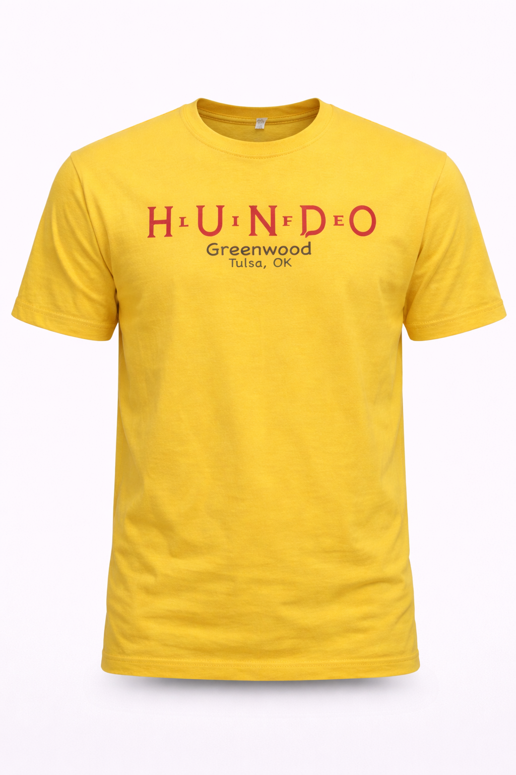 Limited Edition “Black Wall Street” Unisex T-shirt (Yellow)