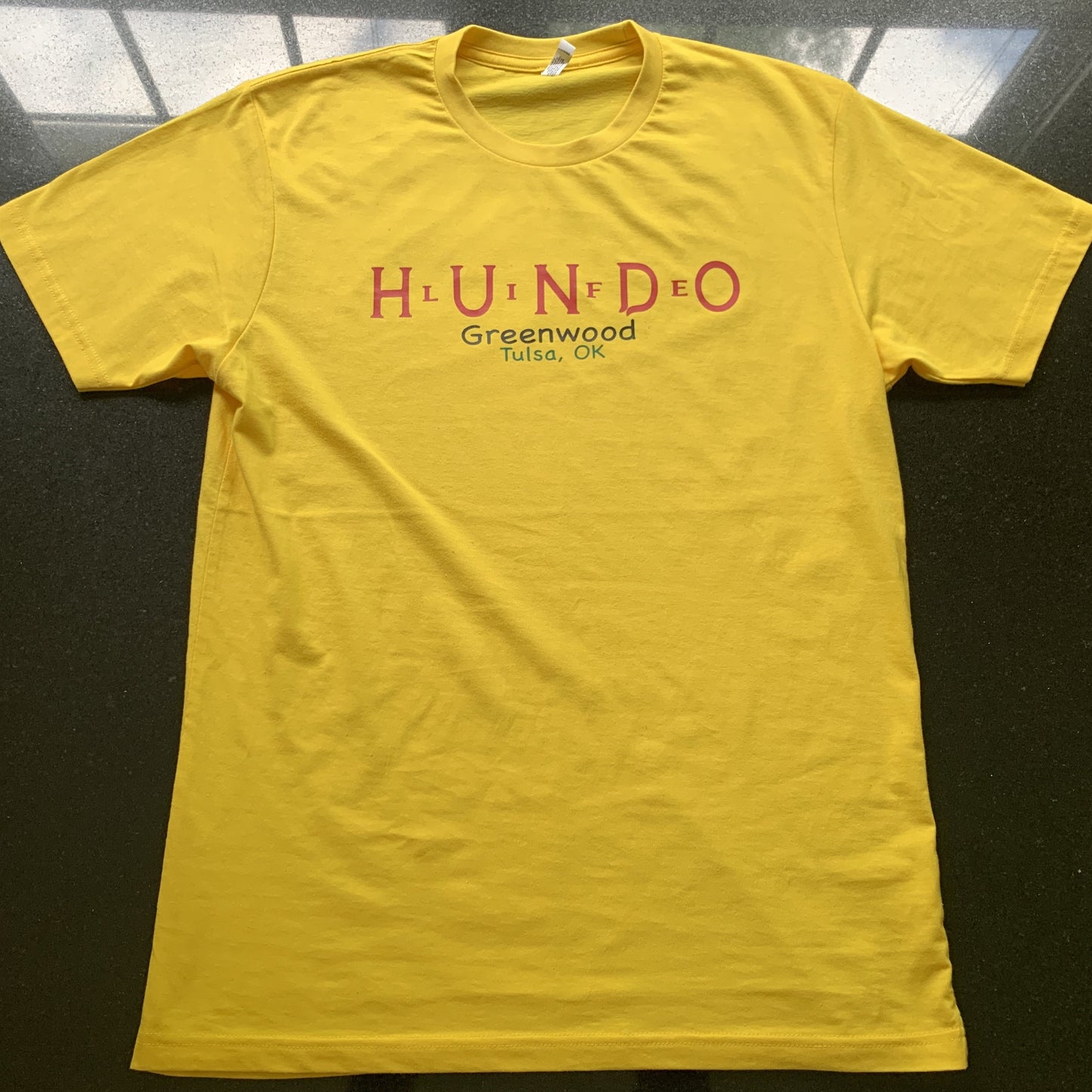 Limited Edition “Black Wall Street” Unisex T-shirt (Yellow)