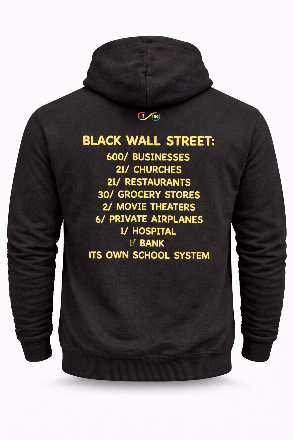 Limited Edition “Black Wall Street” Hoodie (Black)